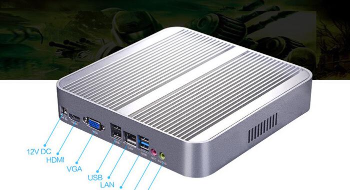 工廠i5-5200U工控電腦迷你主機 云計算與微型化的高效融合